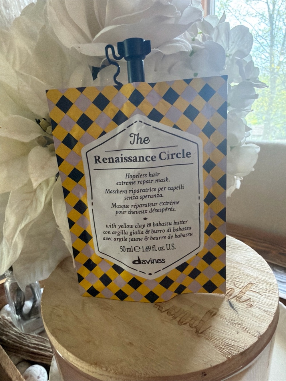 NEW Davines The Renaissance
Circle Extreme Repair Hair Mask 50
ml 1.69 FI Oz